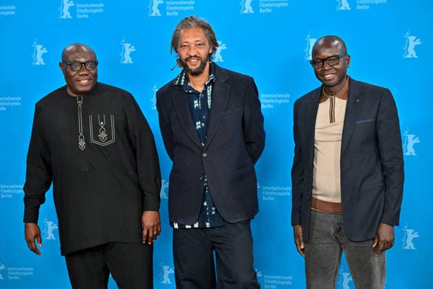 76th Berlin Film Festival Photocall DAO Alain Gomis with cast attending the photocall of the movie DAO during 76th Berlin International Film Festival in Berlin, Germany on 14 February 2026. Photo by Julien Reynaud APS-Medias ABACAPRESS.COM Berlin  Copyright: xReynaudxJulien APS-Medias ABACAx