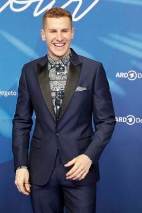 Lucas Sauer, bei der ARD BLUE HOUR 2026, Party zur 76. Internationalen Filmfestspiele Berlin, Berlinale, im Telegraphenamt in Berlin, Roter Teppich,