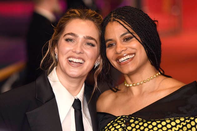 Haley Lu Richardson und Zazie Beetz beim Photocall zum Kinofilm Good Luck, Have Fun, Don t Die auf der Berlinale 2026 76. Internationale Filmfestspiele Berlin auf dem Red Carpet vom Berlinale Palast. Berlin, 13.02.2026