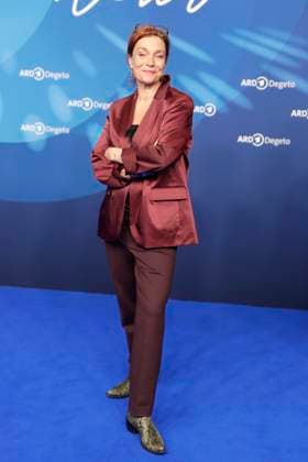 Aglaia Szyszkowitz, bei der ARD BLUE HOUR 2026, Party zur 76. Internationalen Filmfestspiele Berlin, Berlinale, im Telegraphenamt in Berlin, Roter Teppich,