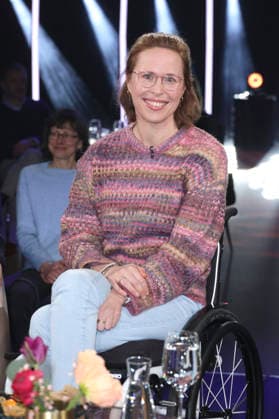 Tanja Scholz bei der Aufzeichnung der NDR Talk Show im NDR Fernsehstudio Lokstedt. Hamburg, 13.02.2026