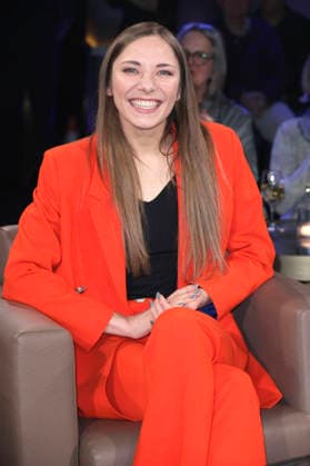 Carolin von der Groeben bei der Aufzeichnung der NDR Talk Show im NDR Fernsehstudio Lokstedt. Hamburg, 13.02.2026