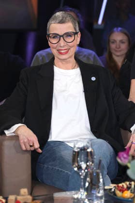 Alke Martens bei der Aufzeichnung der NDR Talk Show im NDR Fernsehstudio Lokstedt. Hamburg, 13.02.2026