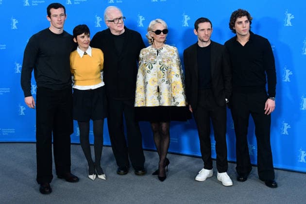 76th Berlinale Berlin International Film Festival Photocall February 14th Berlin Germany 76th Berlinale Berlin International Film Festival ROSEBUSH PRUNING photocall at the 76th Berlinale International Film Festival Callum Turner, Elena Anaya, Tracy Letts, Pamela Anderson, Karim Aïnouz, Lukas Gage, Jamie Bell Thomas Bohlen Starface 2026 02 13 453063 2026 02 14 Berlin Germany  Copyright: xThomasxBohlenx STAR_453063_034
