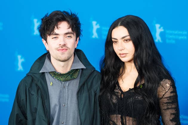 Photocall for The Moment , Grand Hyatt Berlin, Berlin, Germany Aidan Zamiri and Charli XCX poses at the Photocall for The Moment during Berlinale (Berlin Film Festival) at Grand Hyatt Berlin, Berlin, , Germany on 14 February 2026., Credit:Julie Edwards Avalon  Copyright: xJuliexEdwardsx xAvalonx 1074989010