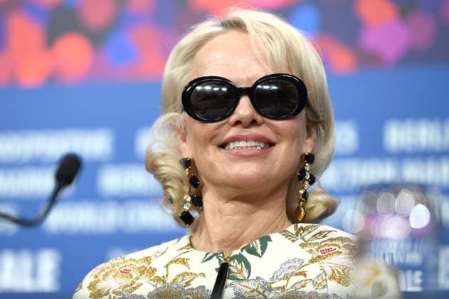 Pamela Anderson bei der Pressekonferenz zum Kinofilm Rosebush Pruning auf der Berlinale 2026 76. Internationale Filmfestspiele Berlin im Hotel Grand Hyatt. Berlin, 14.02.2026