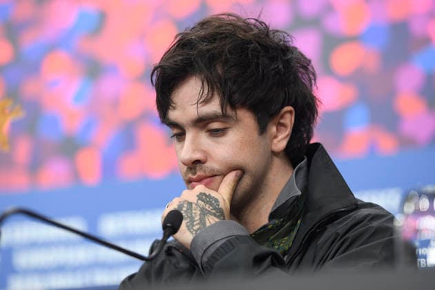 Aidan Zamiri bei der Pressekonferenz zum Kinofilm The Moment auf der Berlinale 2026 76. Internationale Filmfestspiele Berlin im Hotel Grand Hyatt. Berlin, 14.02.2026