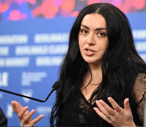 The Moment press conference during the 76th Berlinale International Film Festival Berlin at Grand Hyatt Hotel Featuring: Charli XCX Where: Berlin, Germany When: 14 Feb 2026 Credit: Cover Images EDITORIAL USE ONLY. NOT FOR USE BY NEWSPAPERS BASED IN THE UK. Copyright: xx coverimg55468719