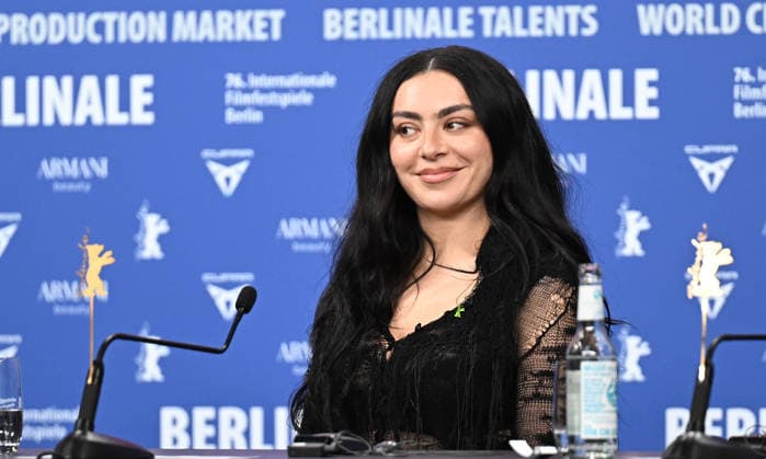 The Moment press conference during the 76th Berlinale International Film Festival Berlin at Grand Hyatt Hotel Featuring: Charli XCX Where: Berlin, Germany When: 14 Feb 2026 Credit: Cover Images EDITORIAL USE ONLY. NOT FOR USE BY NEWSPAPERS BASED IN THE UK. Copyright: xx coverimg55468724