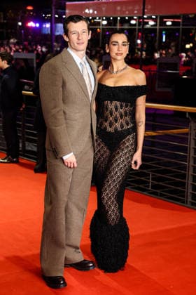 Berlin Berlinale, 76. internationale Filmfestspiele Berlin 2026 Photo Call red Carpet ROSEBUSH PRUNING Dua Lipa mit Partner Callum Turner Berlinale, 76. internationale Filmfestspiele Berlin 2026, 14.02.2026 -Pressefoto Roger Buerke Copyright: xEibner-Pressefoto RogerxBuerkex EP_RBE