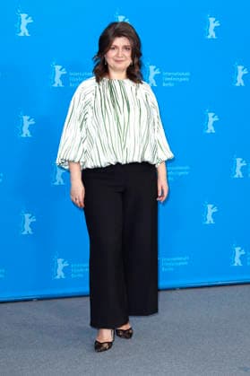 Teodora Ana Mihai beim Photocall zum Kinofilm Heysel 85 auf der Berlinale 2026 76. Internationale Filmfestspiele Berlin im Hotel Grand Hyatt. Berlin, 14.02.2026