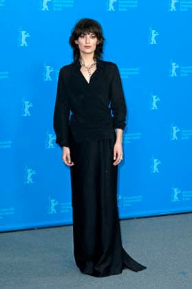 Violet Braeckman beim Photocall zum Kinofilm Heysel 85 auf der Berlinale 2026 76. Internationale Filmfestspiele Berlin im Hotel Grand Hyatt. Berlin, 14.02.2026
