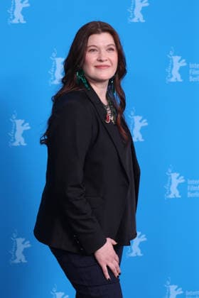 February 14, 2026, Berlin, Germany: Hanna Bergholm poses at the photocall of YoÂ¶n Lapsi (Nightborn) during the 76th Berlinale International Film Festival at Hotel Hyatt in Berlin, Germany, on 14 February 2026. Photo: Berlin Germany - ZUMAm179 20260214_zep_m179_012 Copyright: xAlecxMichaelx