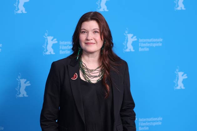 February 14, 2026, Berlin, Germany: Hanna Bergholm poses at the photocall of YoÂ¶n Lapsi (Nightborn) during the 76th Berlinale International Film Festival at Hotel Hyatt in Berlin, Germany, on 14 February 2026. Photo: Berlin Germany - ZUMAm179 20260214_zep_m179_013 Copyright: xAlecxMichaelx