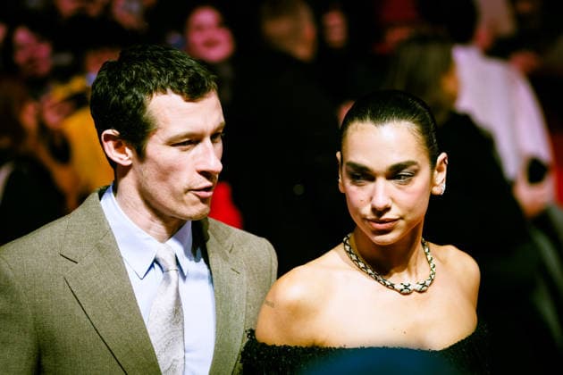 Red Carpet for Rosebush Pruning , Berlinale Palast , Berlin, Germany Dua Lipa joins Callum Turner on the Red Carpet for Rosebush Pruning during Berlinale (Berlin Film Festival) at Berlinale Palast , Berlin, , Germany on 14 February 2026., Credit:Julie Edwards Avalon  Copyright: xJuliexEdwardsx xAvalonx 1075070495
