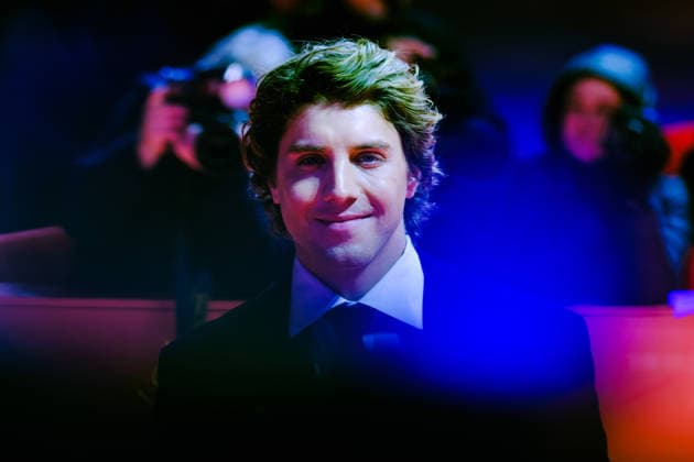 Red Carpet for Rosebush Pruning , Berlinale Palast , Berlin, Germany Lukas Gage on the Red Carpet for Rosebush Pruning during Berlinale (Berlin Film Festival) at Berlinale Palast , Berlin, , Germany on 14 February 2026., Credit:Julie Edwards Avalon  Copyright: xJuliexEdwardsx xAvalonx 1075070801