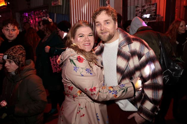 Gisa Flake und Knud Riepen bei der MBB Medienboard Berlinale Party am 14.02.2026 in Berlin Medienboard Berlinale MBB Party 2026 in Berlin