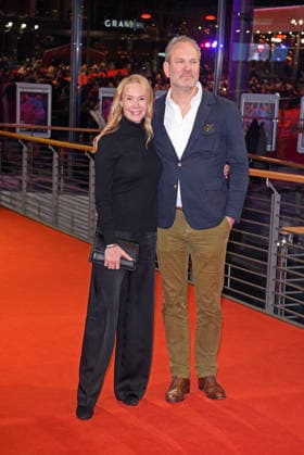 Feo Aladag, Dr. Martin Diesbach bei der Premiere ROSEBUSH PRUNING im Rahmen 76. BERLINALE (International Berlin Film Festival) im Berlinale Palast am Potsdamer Platz in Berlin am 14.02.2026