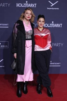 Medienboard-Party 2026 Thea Ehre, Almila Bagriacik Party der Medienboard Berlin-Brandenburg 2026, Holzmarkt Berlin, Datum: 14.02.2026 Copyright: xEventpress Kratschx