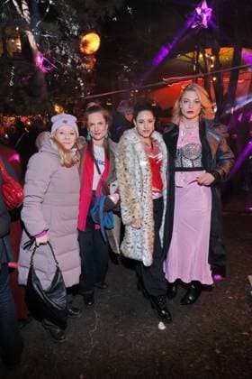 Medienboard-Party 2026 Marie Burchard, Almila Bagriacik, Thea Ehre Party der Medienboard Berlin-Brandenburg 2026, Holzmarkt Berlin, Datum: 14.02.2026 Copyright: xEventpress Kratschx