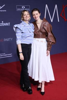 Medienboard-Party 2026 Laura Tonke, Katharina Stark Party der Medienboard Berlin-Brandenburg 2026, Holzmarkt Berlin, Datum: 14.02.2026 Copyright: xEventpress Kratschx