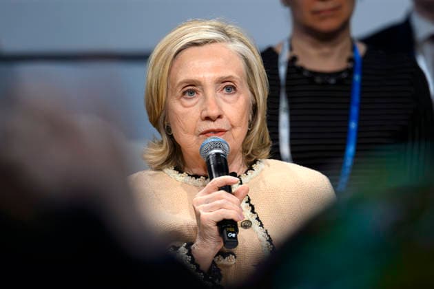 Die US-Politikerin Hillary Clinton auf der Veranstaltung Girls Just Want to Have Fundamental Rights: Fighting the Global Pushback im Rahmen der Münchner Sicherheitskonferenz 2026. München, 14.02.2026 Bayern Deutschland *** US politician Hillary Clinton at the event Girls Just Want to Have Fundamental Rights Fighting the Global Pushback as part of the Munich Security Conference 2026 Munich, 14 02 2026 Bavaria Germany Copyright: xDwixAnoraganingrumx