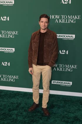 Los Angeles Special Screening Of A24 s How To Make A Killing Topher Grace at the Los Angeles Special Screening Of A24 s How To Make A Killing held at AMC The Grove 14 on February 14, 2026 in Beverly Grove, Los Angeles, California, United States., Credit:Xavier Collin Avalon USA, Los Angeles  Copyright: xXavierxCollinx xAvalonx 1075164201