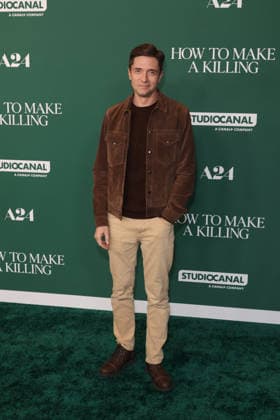 Los Angeles Special Screening Of A24 s How To Make A Killing Topher Grace at the Los Angeles Special Screening Of A24 s How To Make A Killing held at AMC The Grove 14 on February 14, 2026 in Beverly Grove, Los Angeles, California, United States., Credit:Xavier Collin Avalon USA, Los Angeles  Copyright: xXavierxCollinx xAvalonx 1075164224