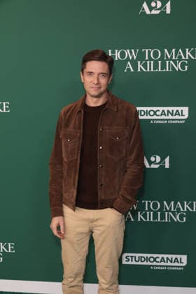 Los Angeles Special Screening Of A24 s How To Make A Killing Topher Grace at the Los Angeles Special Screening Of A24 s How To Make A Killing held at AMC The Grove 14 on February 14, 2026 in Beverly Grove, Los Angeles, California, United States., Credit:Xavier Collin Avalon USA, Los Angeles  Copyright: xXavierxCollinx xAvalonx 1075165079
