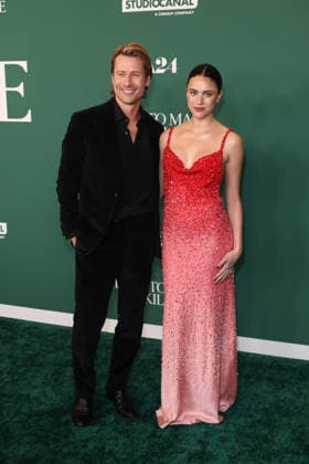 Los Angeles Special Screening Of A24 s How To Make A Killing Glen Powell and Margaret Qualley at the Los Angeles Special Screening Of A24 s How To Make A Killing held at AMC The Grove 14 on February 14, 2026 in Beverly Grove, Los Angeles, California, United States., Credit:Xavier Collin Avalon USA, Los Angeles  Copyright: xXavierxCollinx xAvalonx 1075168320