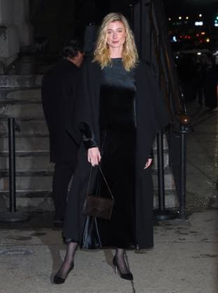 NYFW - Celebs at The Khaite Fashion Show Elizabeth Debicki attends the Khaite show during the New York Fashion Week, NY on February 14, 2026. Photo by Charles Guerin ABACAPRESS.COM New York NY United States  Copyright: xGuerinxCharles ABACAx