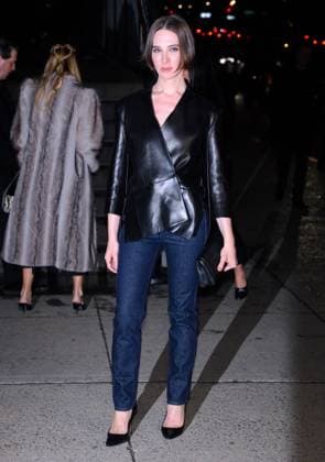 NYFW - Celebs at The Khaite Fashion Show attends the Khaite show during the New York Fashion Week, NY on February 14, 2026. Photo by Charles Guerin ABACAPRESS.COM New York NY United States  Copyright: xGuerinxCharles ABACAx