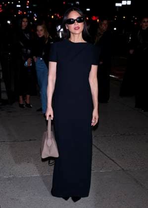 NYFW - Celebs at The Khaite Fashion Show Olivia Munn attends the Khaite show during the New York Fashion Week, NY on February 14, 2026. Photo by Charles Guerin ABACAPRESS.COM New York NY United States  Copyright: xGuerinxCharles ABACAx