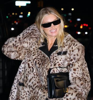 NYFW - Celebs at The Khaite Fashion Show Elsa Hosk attends the Khaite show during the New York Fashion Week, NY on February 14, 2026. Photo by Charles Guerin ABACAPRESS.COM New York NY United States  Copyright: xGuerinxCharles ABACAx