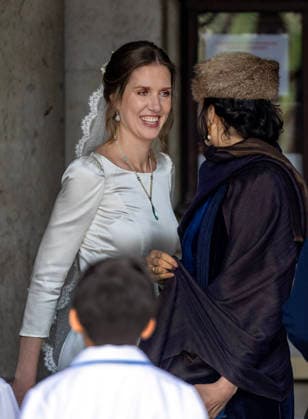 14-02-2026 Portugal Wedding of Princess Leopoldine Eleonore Therese Marie von and zu Liechtenstein and Bruno Walter Pedrosa Joao at the Estrela Basilica in Lisbon, Portugal. Â  Copyright: xPPEx