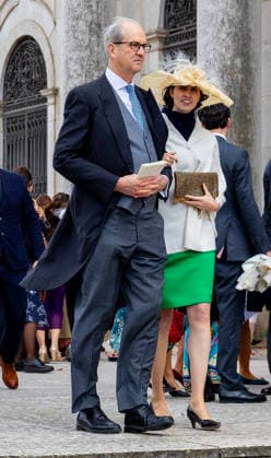 14-02-2026 Portugal Wedding of Princess Leopoldine Eleonore Therese Marie von and zu Liechtenstein and Bruno Walter Pedrosa Joao at the Estrela Basilica in Lisbon, Portugal. Â  Copyright: xPPEx