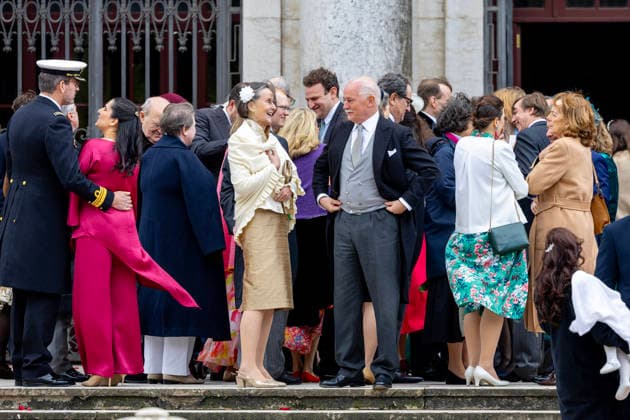 14-02-2026 Portugal Wedding of Princess Leopoldine Eleonore Therese Marie von and zu Liechtenstein and Bruno Walter Pedrosa Joao at the Estrela Basilica in Lisbon, Portugal. Â  Copyright: xPPEx