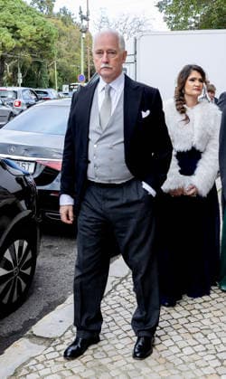 14-02-2026 Portugal Wedding of Princess Leopoldine Eleonore Therese Marie von and zu Liechtenstein and Bruno Walter Pedrosa Joao at the Estrela Basilica in Lisbon, Portugal. Â  Copyright: xPPEx