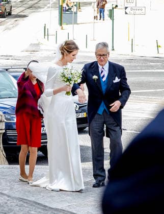 14-02-2026 Portugal Wedding of Princess Leopoldine Eleonore Therese Marie von and zu Liechtenstein and Bruno Walter Pedrosa Joao at the Estrela Basilica in Lisbon, Portugal. Â  Copyright: xPPEx