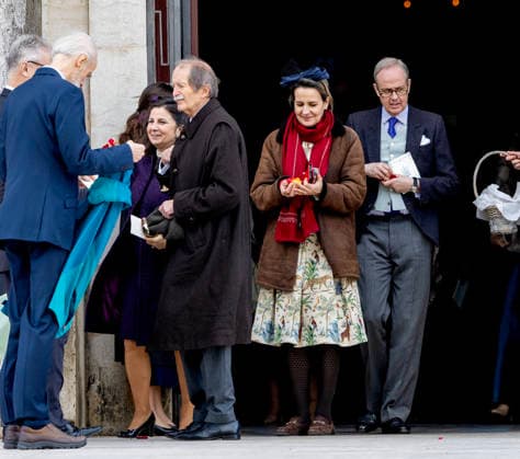 14-02-2026 Portugal Wedding of Princess Leopoldine Eleonore Therese Marie von and zu Liechtenstein and Bruno Walter Pedrosa Joao at the Estrela Basilica in Lisbon, Portugal. Â  Copyright: xPPEx
