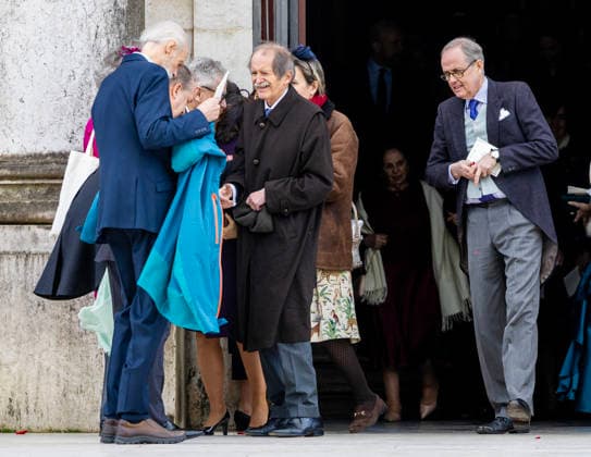 14-02-2026 Portugal Wedding of Princess Leopoldine Eleonore Therese Marie von and zu Liechtenstein and Bruno Walter Pedrosa Joao at the Estrela Basilica in Lisbon, Portugal. Â  Copyright: xPPEx