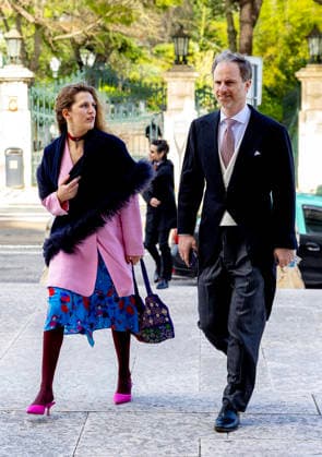 14-02-2026 Portugal Wedding of Princess Leopoldine Eleonore Therese Marie von and zu Liechtenstein and Bruno Walter Pedrosa Joao at the Estrela Basilica in Lisbon, Portugal. Â  Copyright: xPPEx