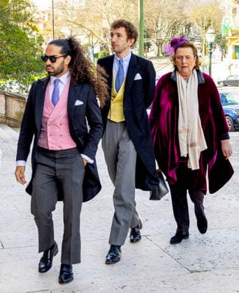 14-02-2026 Portugal Wedding of Princess Leopoldine Eleonore Therese Marie von and zu Liechtenstein and Bruno Walter Pedrosa Joao at the Estrela Basilica in Lisbon, Portugal. Â  Copyright: xPPEx