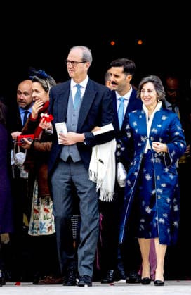 14-02-2026 Portugal Wedding of Princess Leopoldine Eleonore Therese Marie von and zu Liechtenstein and Bruno Walter Pedrosa Joao at the Estrela Basilica in Lisbon, Portugal. Â  Copyright: xPPEx