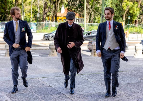 14-02-2026 Portugal Wedding of Princess Leopoldine Eleonore Therese Marie von and zu Liechtenstein and Bruno Walter Pedrosa Joao at the Estrela Basilica in Lisbon, Portugal. Â  Copyright: xPPEx