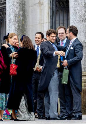 14-02-2026 Portugal Wedding of Princess Leopoldine Eleonore Therese Marie von and zu Liechtenstein and Bruno Walter Pedrosa Joao at the Estrela Basilica in Lisbon, Portugal. Â  Copyright: xPPEx