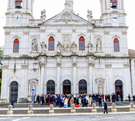 14-02-2026 Portugal Wedding of Princess Leopoldine Eleonore Therese Marie von and zu Liechtenstein and Bruno Walter Pedrosa Joao at the Estrela Basilica in Lisbon, Portugal. Â  Copyright: xPPEx