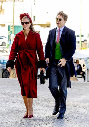14-02-2026 Portugal Wedding of Princess Leopoldine Eleonore Therese Marie von and zu Liechtenstein and Bruno Walter Pedrosa Joao at the Estrela Basilica in Lisbon, Portugal. Â  Copyright: xPPEx