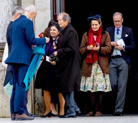 14-02-2026 Portugal Wedding of Princess Leopoldine Eleonore Therese Marie von and zu Liechtenstein and Bruno Walter Pedrosa Joao at the Estrela Basilica in Lisbon, Portugal. Â  Copyright: xPPEx