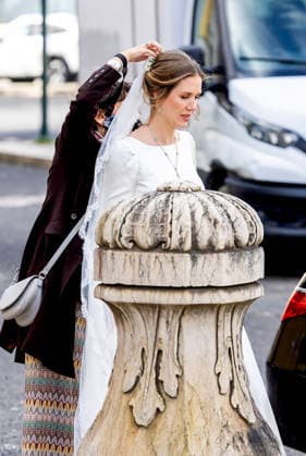 14-02-2026 Portugal Wedding of Princess Leopoldine Eleonore Therese Marie von and zu Liechtenstein and Bruno Walter Pedrosa Joao at the Estrela Basilica in Lisbon, Portugal. Â  Copyright: xPPEx